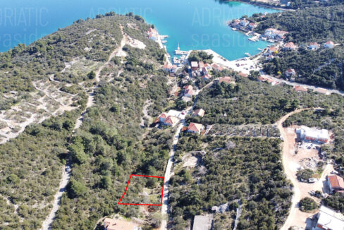 Plot on a wonderful location with approaching road and sea view. Zaglav, Dugi otok, Croatia.